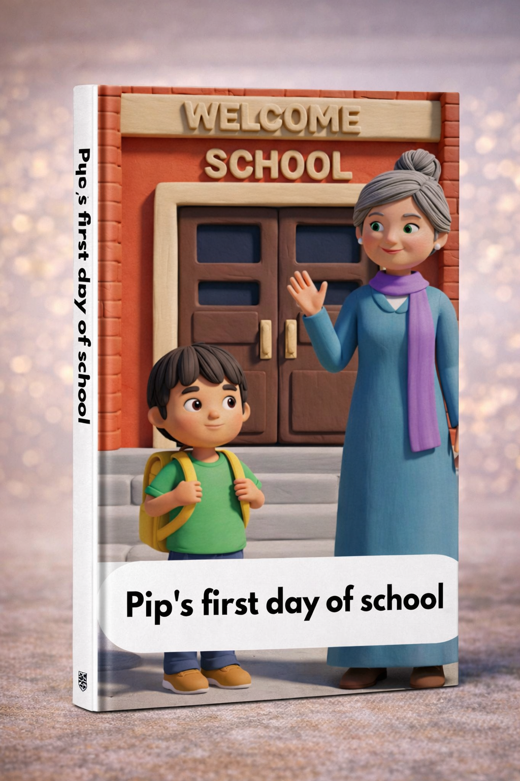 Pip's first day of school